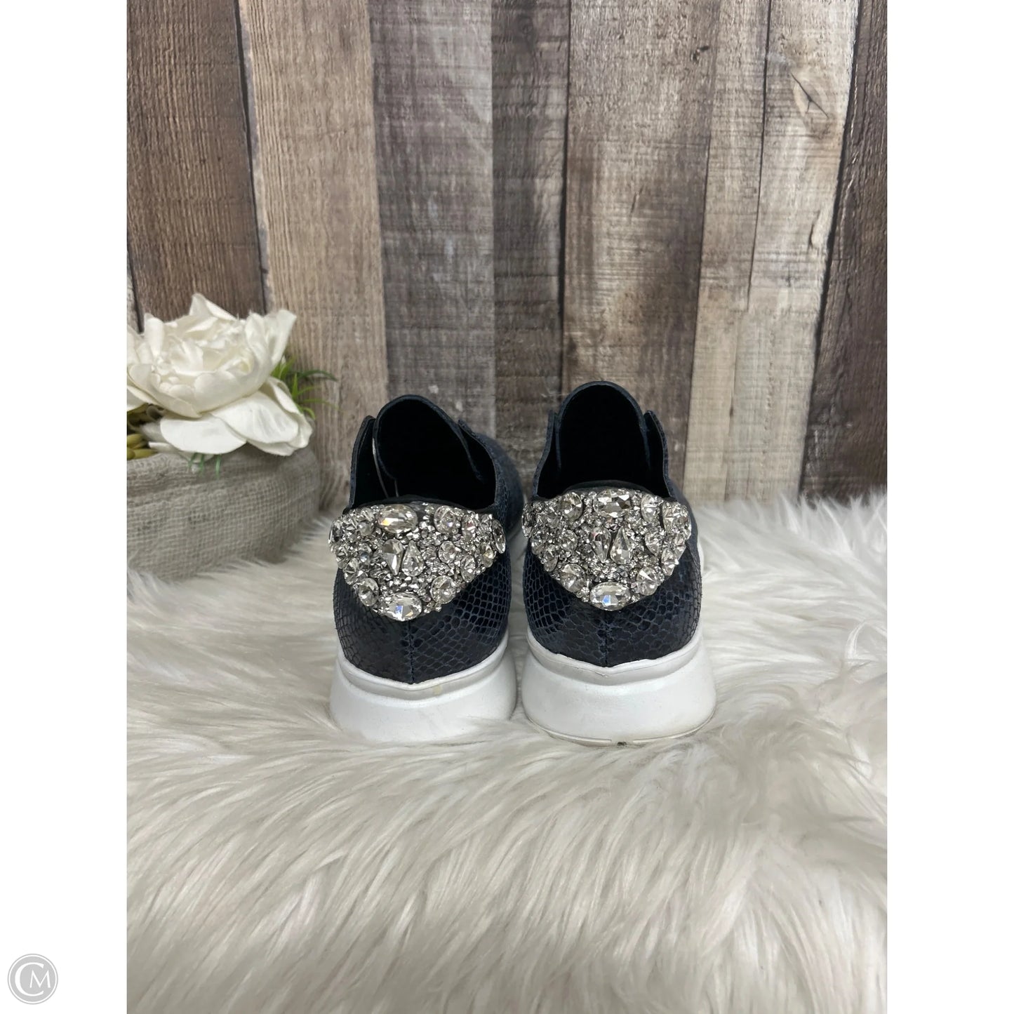 Shoes Flats By Sesto Meucci In Navy, Size: 9