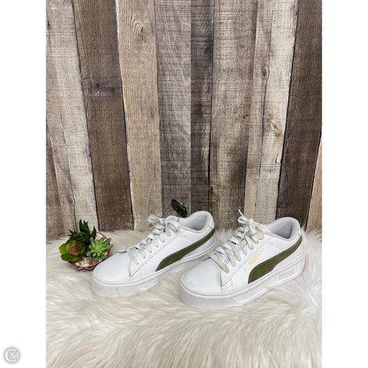 Shoes Sneakers By Puma In White, Size: 7.5