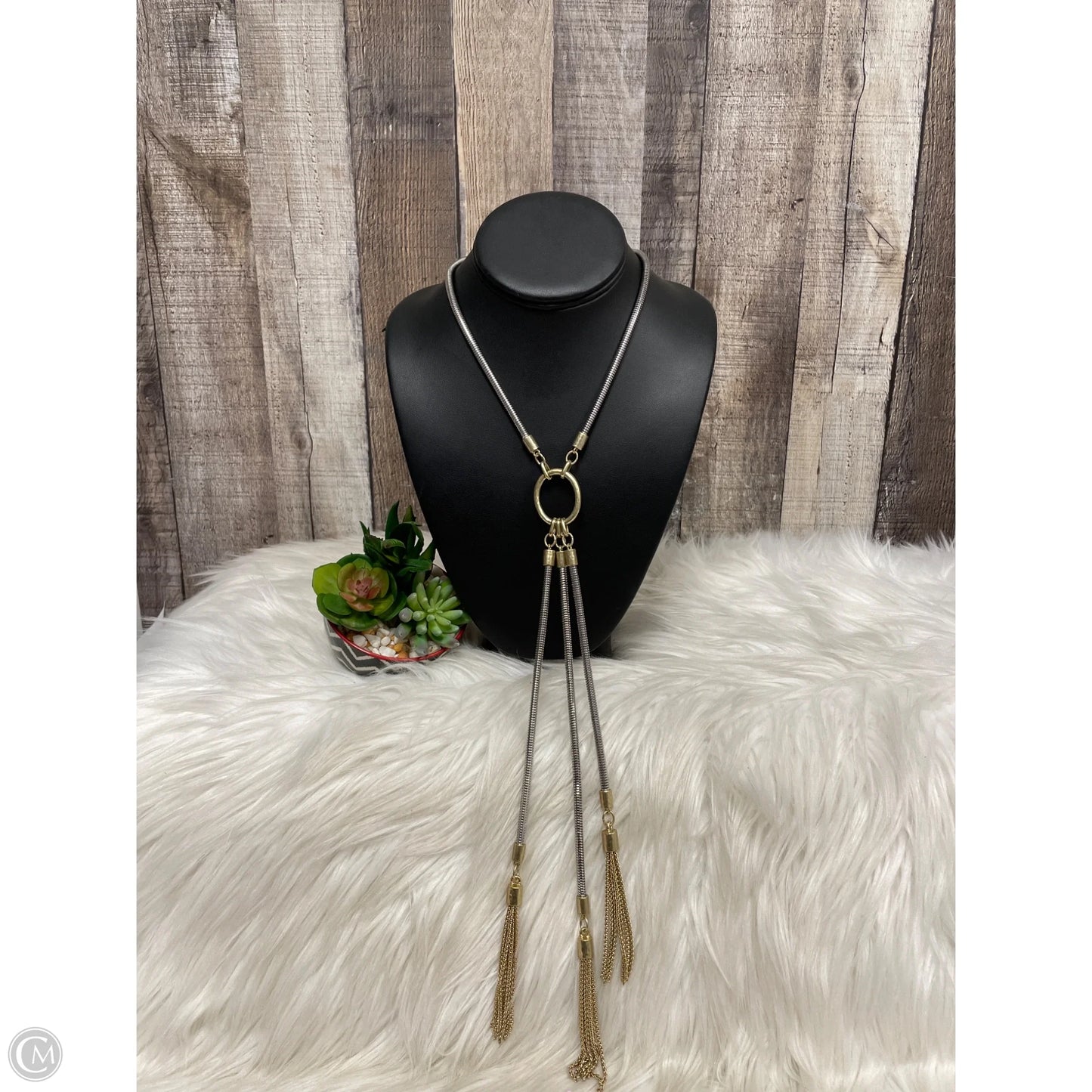 Necklace Lariat & Y-drop By Chicos
