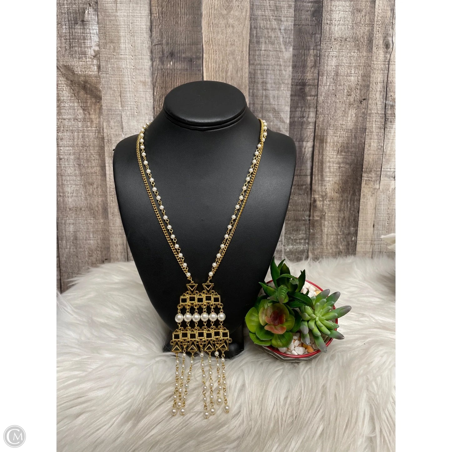 Necklace Statement By Cmf