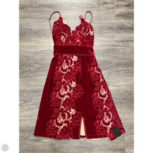 Dress Casual Short By Cmc In Red, Size: Xs