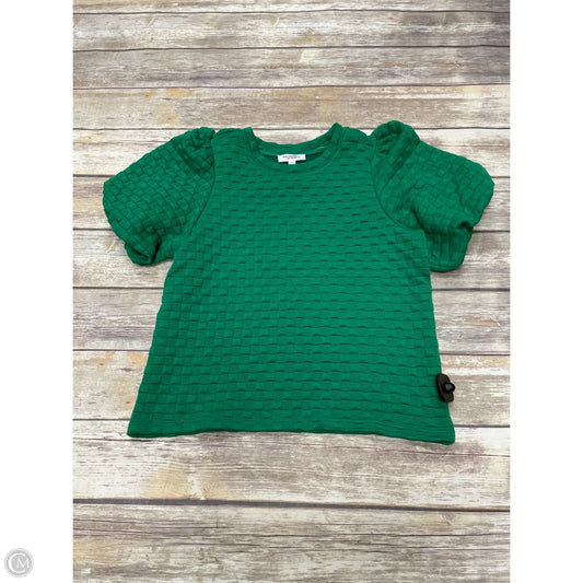 Top Short Sleeve By Eesome In Green, Size: S