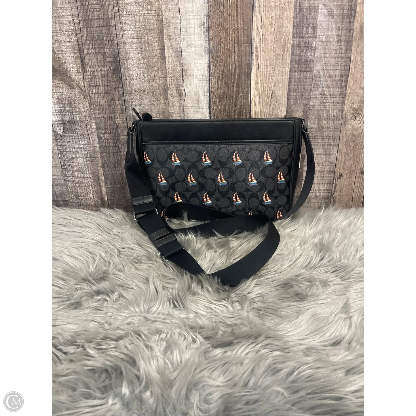 Crossbody Designer By Coach, Size: Medium