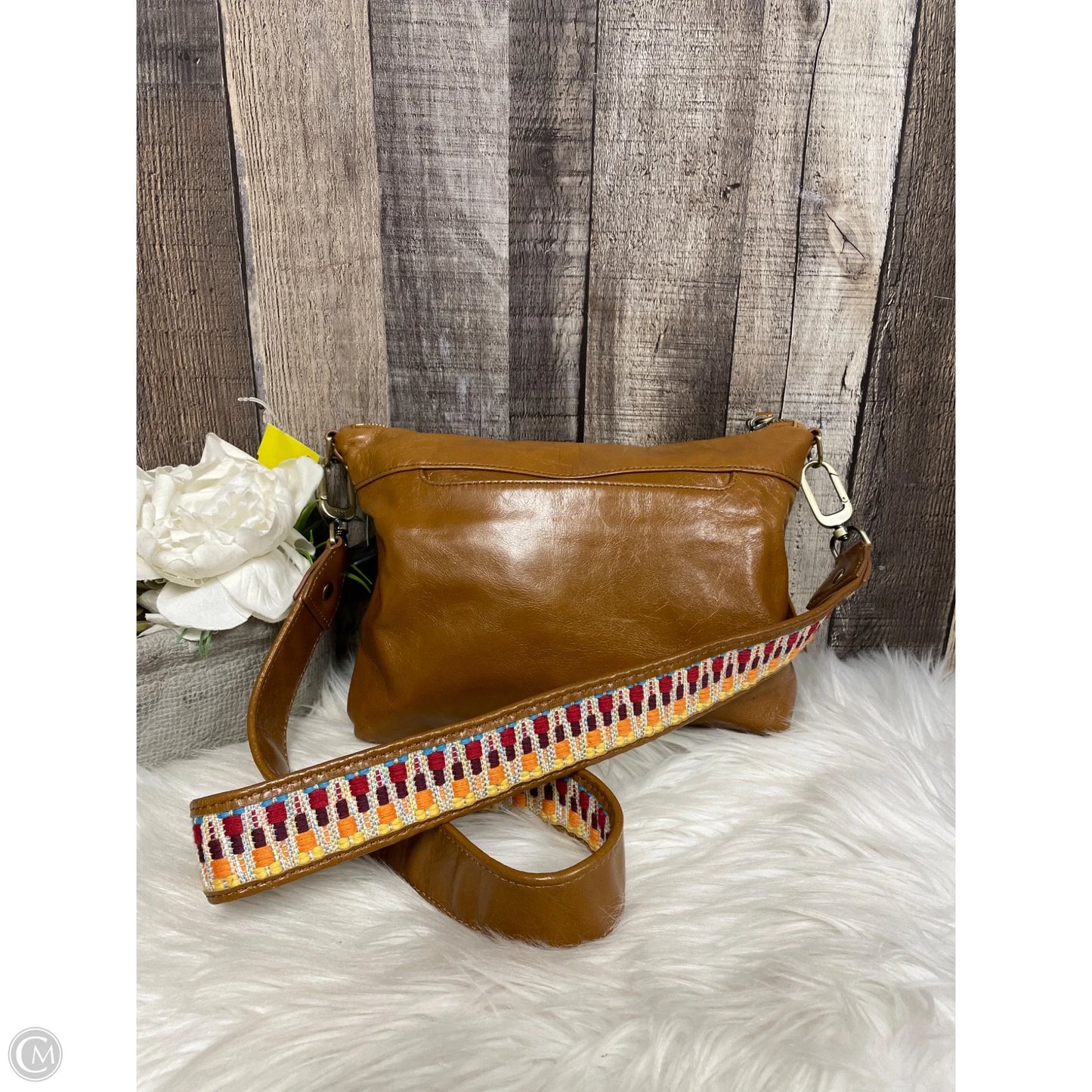 Crossbody Leather By Hobo Intl, Size: Medium