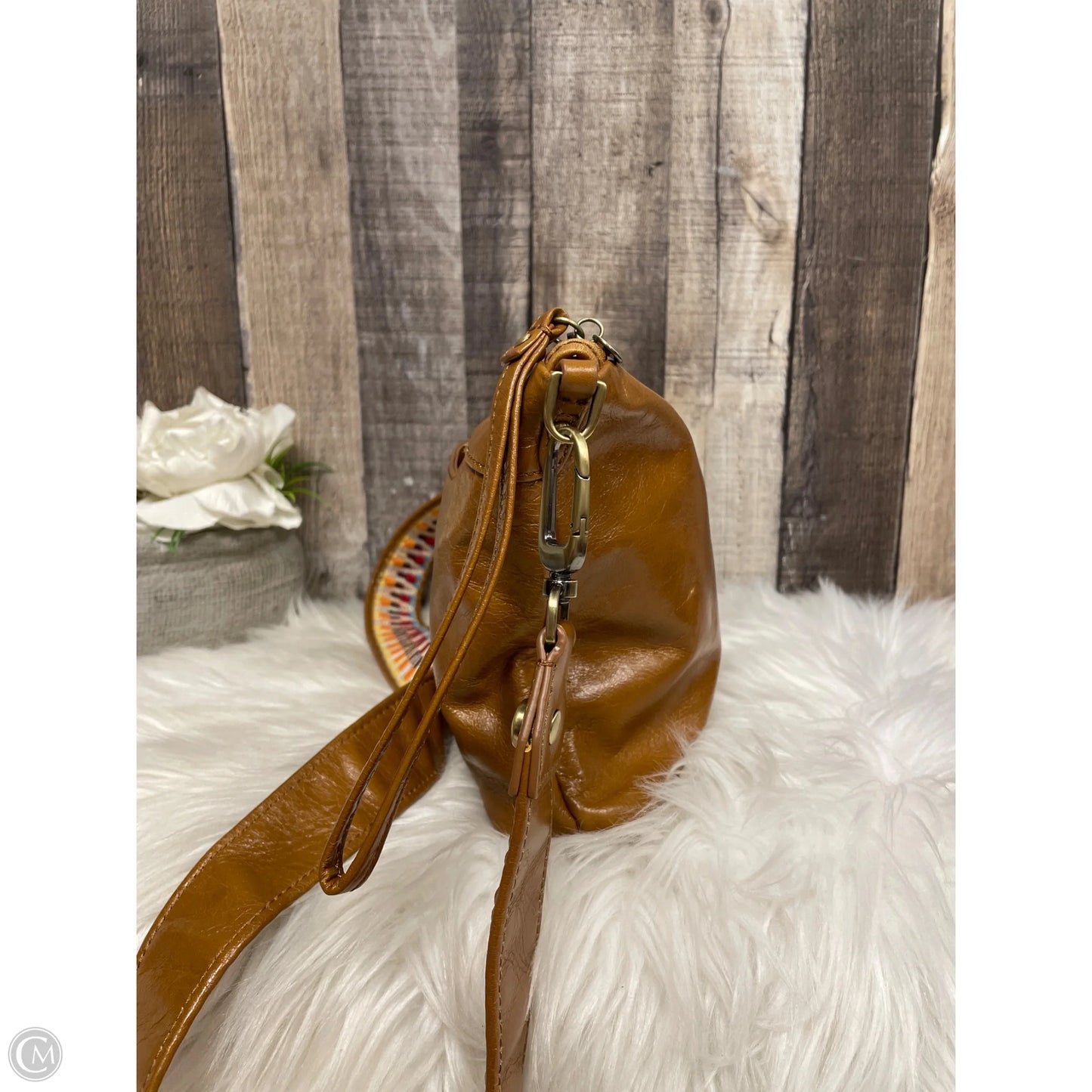 Crossbody Leather By Hobo Intl, Size: Medium