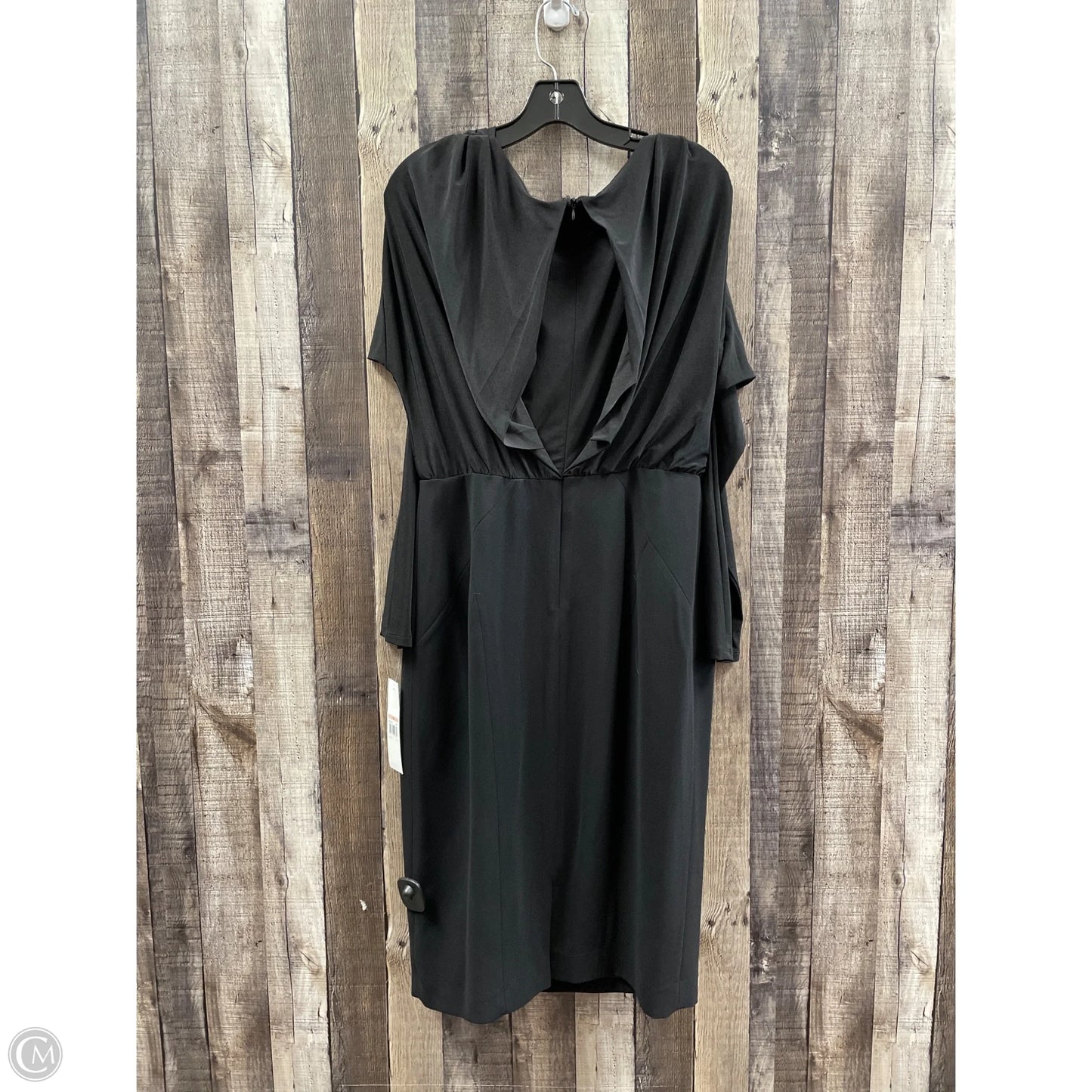 Dress Party Midi By Maggy London In Black, Size: L