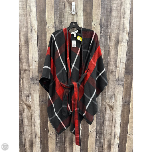 Cardigan By Cme In Black & Red, Size: Osfm