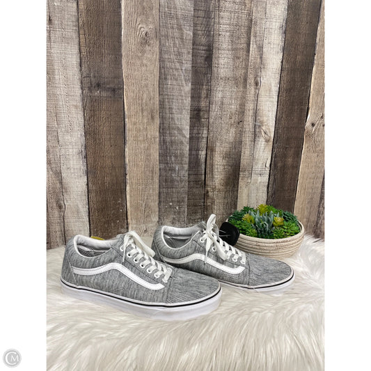 Shoes Sneakers By Vans In Grey, Size: 10