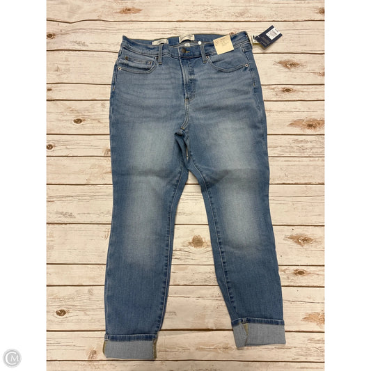 Jeans Straight By Universal Thread In Blue Denim, Size: 14