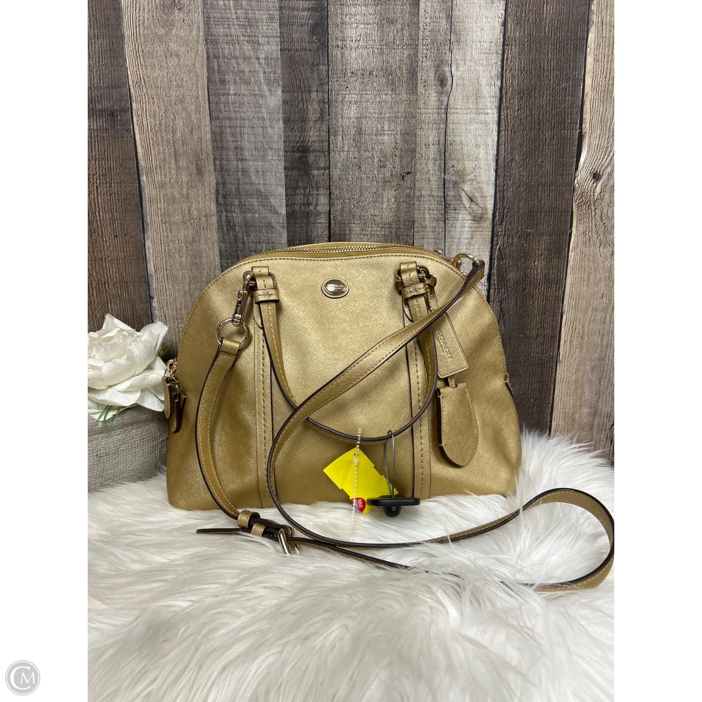 Handbag Designer By Coach, Size: Medium