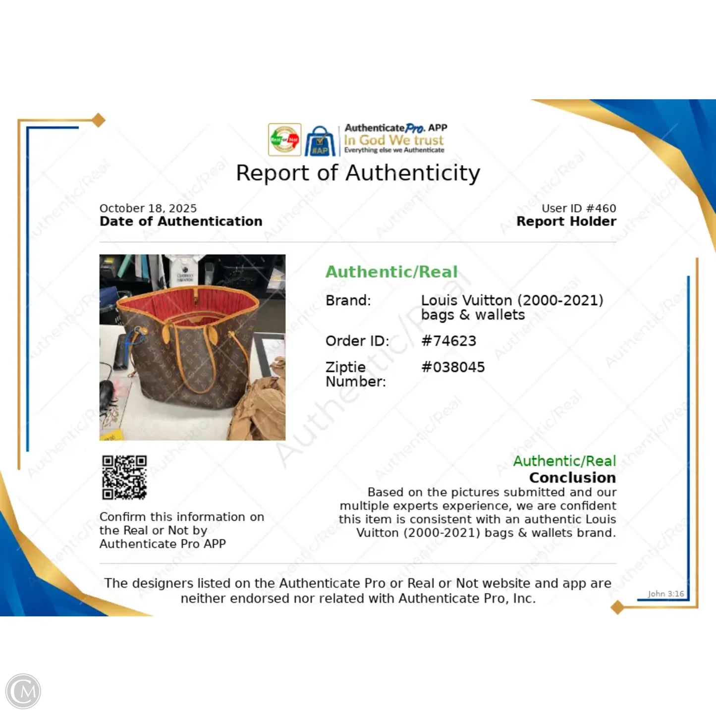 Tote Luxury Designer By Louis Vuitton, Size: Large