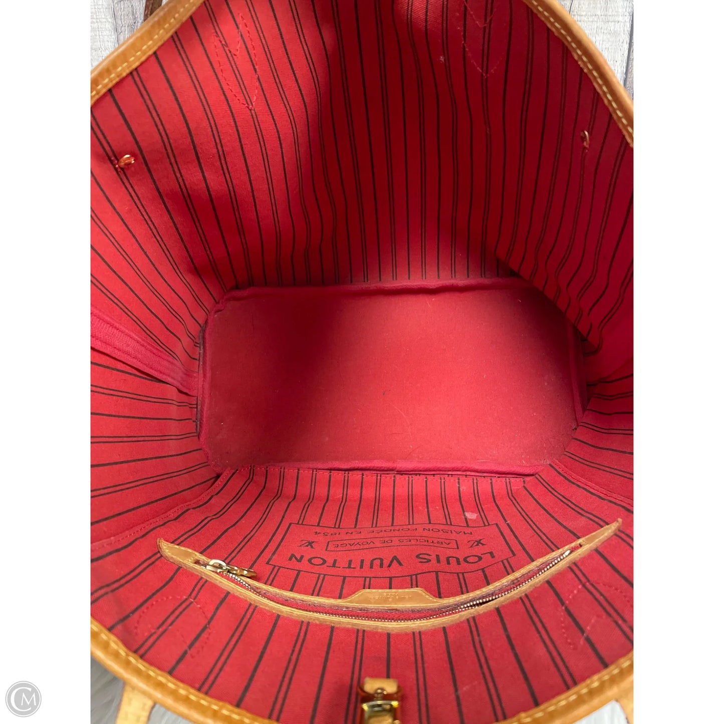 Tote Luxury Designer By Louis Vuitton, Size: Large