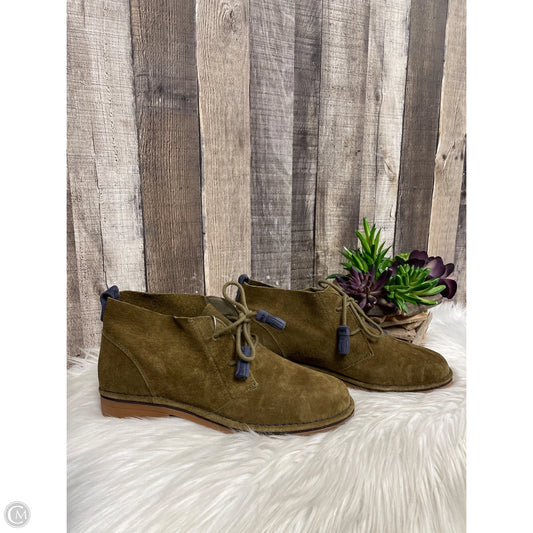 Shoes Flats By Hush Puppies In Green, Size: 8.5