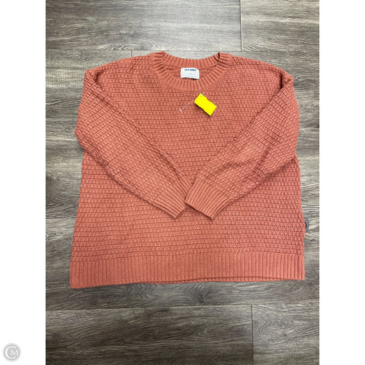 Sweater By Old Navy In Brown, Size: L