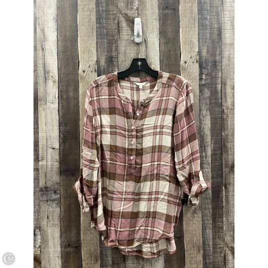 Top Long Sleeve By Lucky Brand In Multi-colored, Size: S