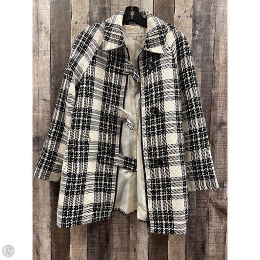 Coat Other By Jones New York In Plaid Pattern, Size: M