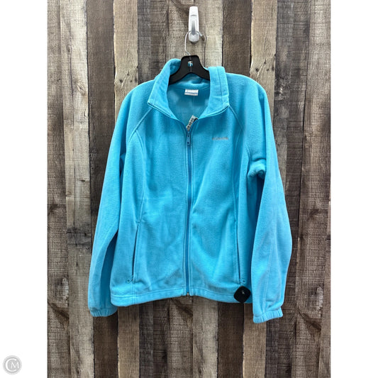 Jacket Fleece By Columbia In Blue, Size: Xl