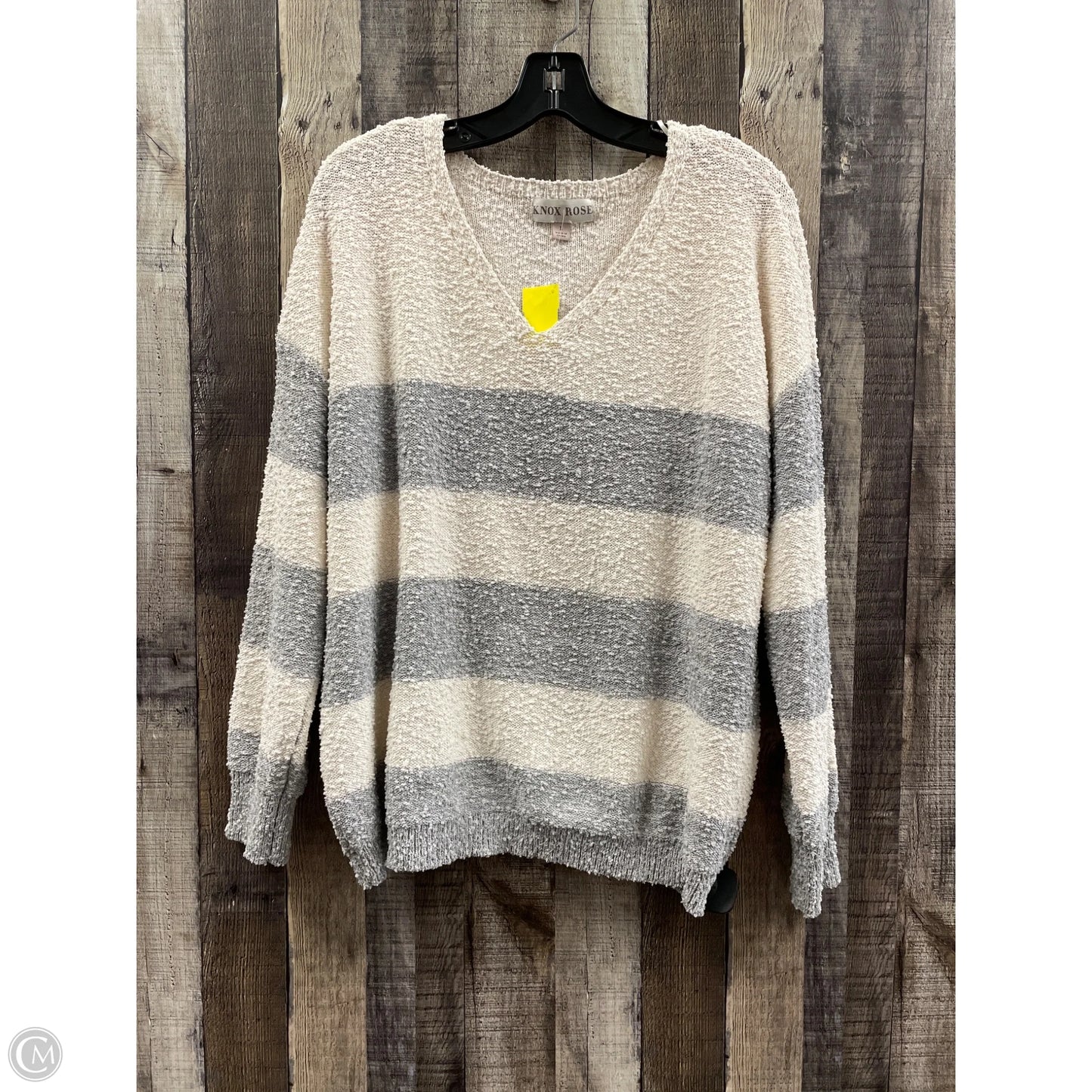 Sweater By Knox Rose In Multi-colored, Size: L