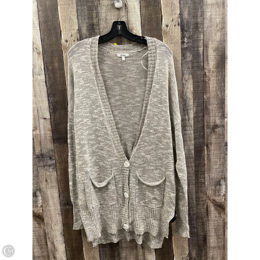 Cardigan By Mudd In Grey, Size: L