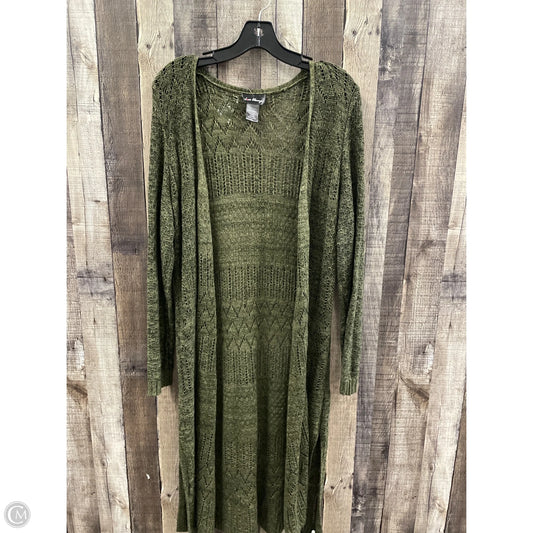 Cardigan By Cme In Green, Size: Xl