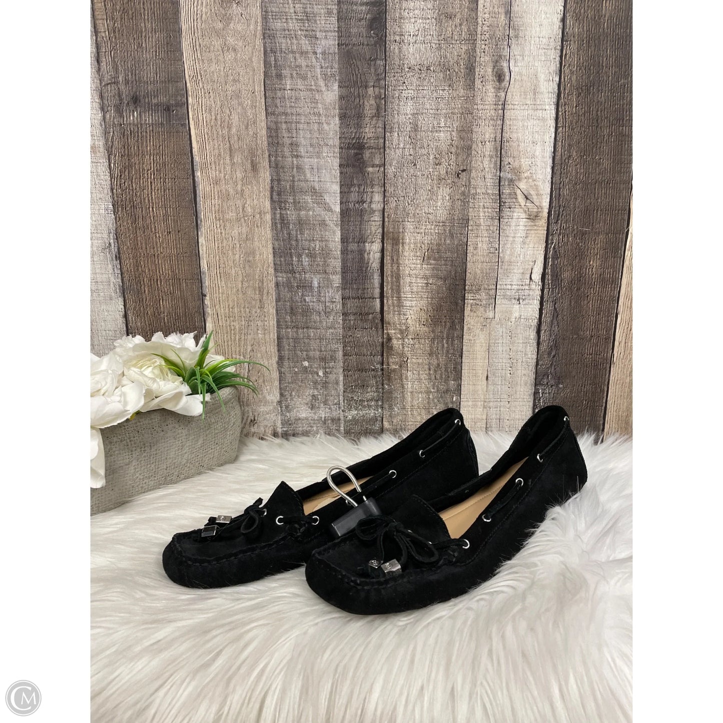 Shoes Flats By Michael By Michael Kors In Black, Size: 8.5