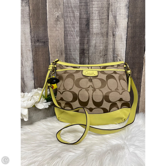 Crossbody Designer By Coach, Size: Large