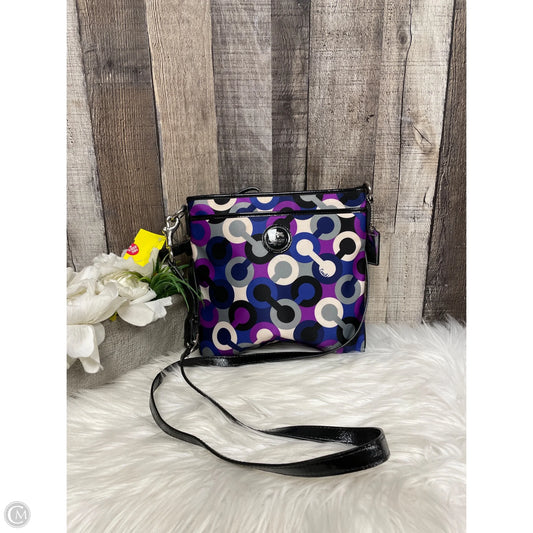 Crossbody Designer By Coach, Size: Medium