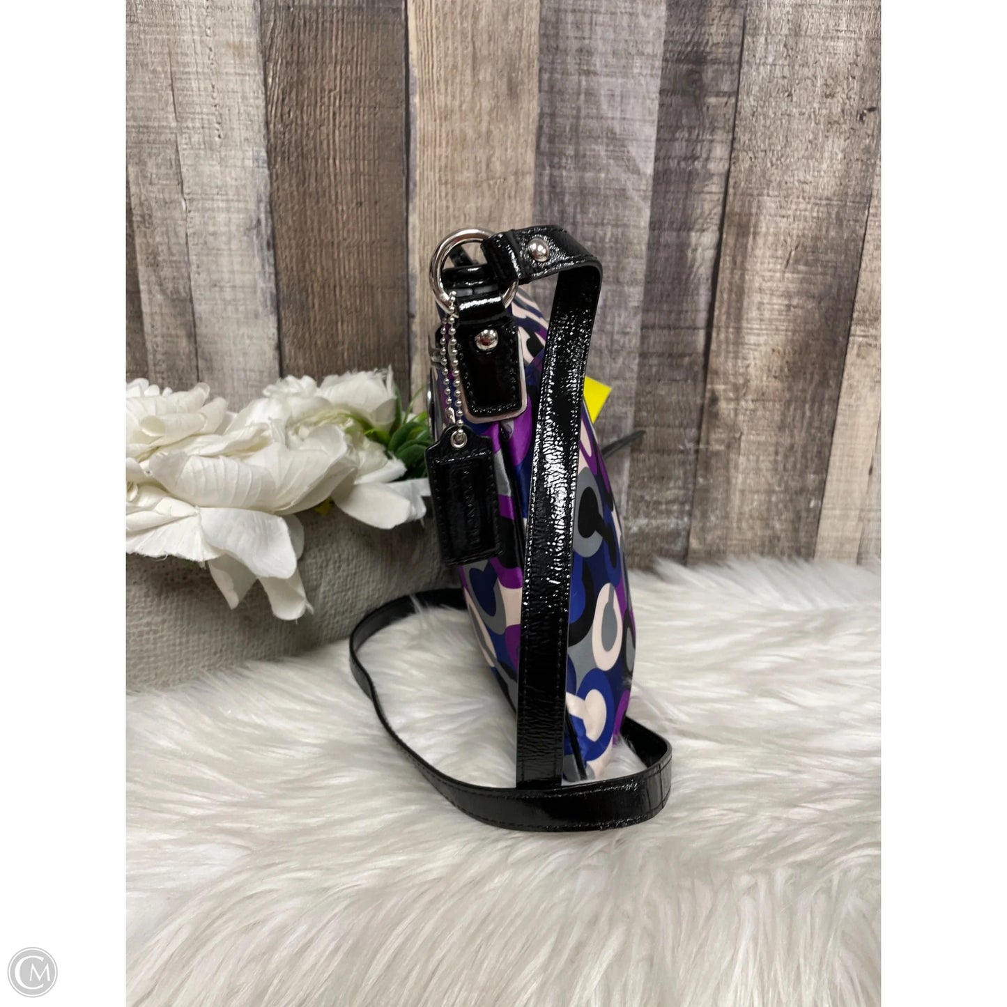 Crossbody Designer By Coach, Size: Medium