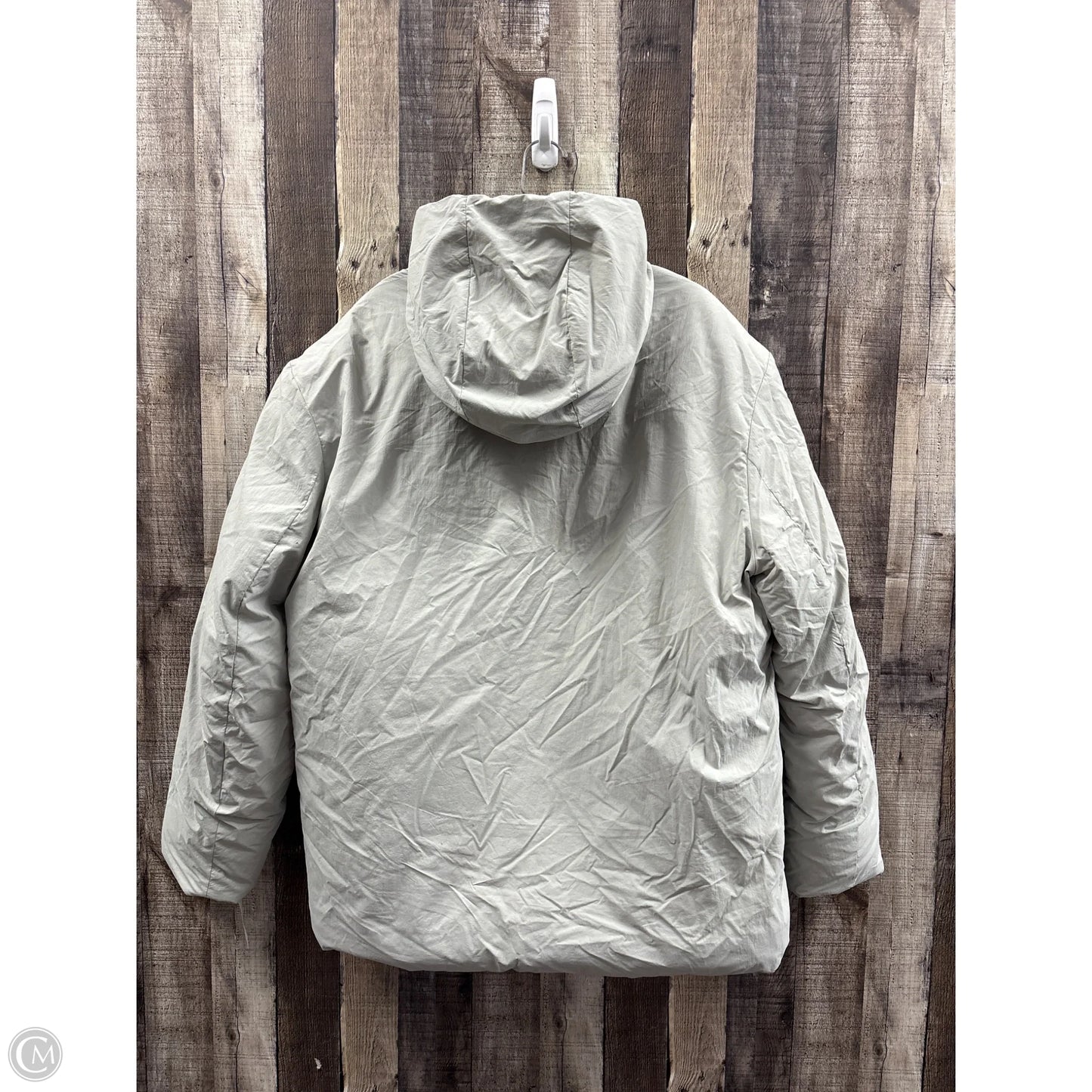 Coat Puffer & Quilted By Gap In Grey, Size: M