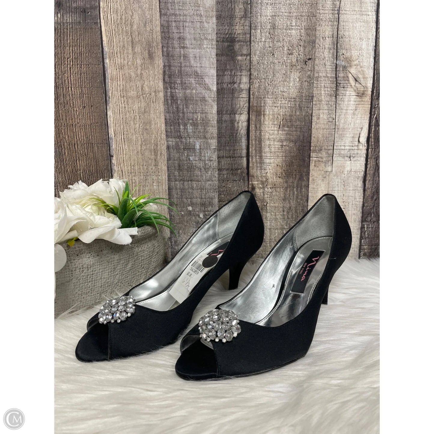 Shoes Heels Stiletto By Nina In Black, Size: 6.5