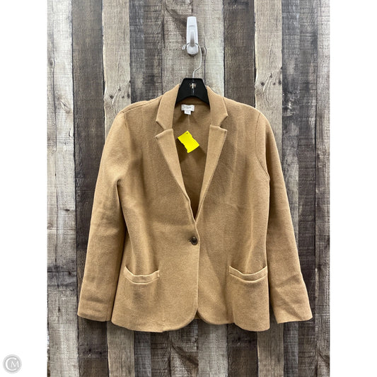 Blazer By J. Crew In Tan, Size: Mp