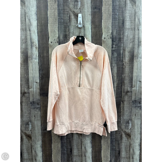 Sweatshirt Collar By Pink In Pink, Size: Xs