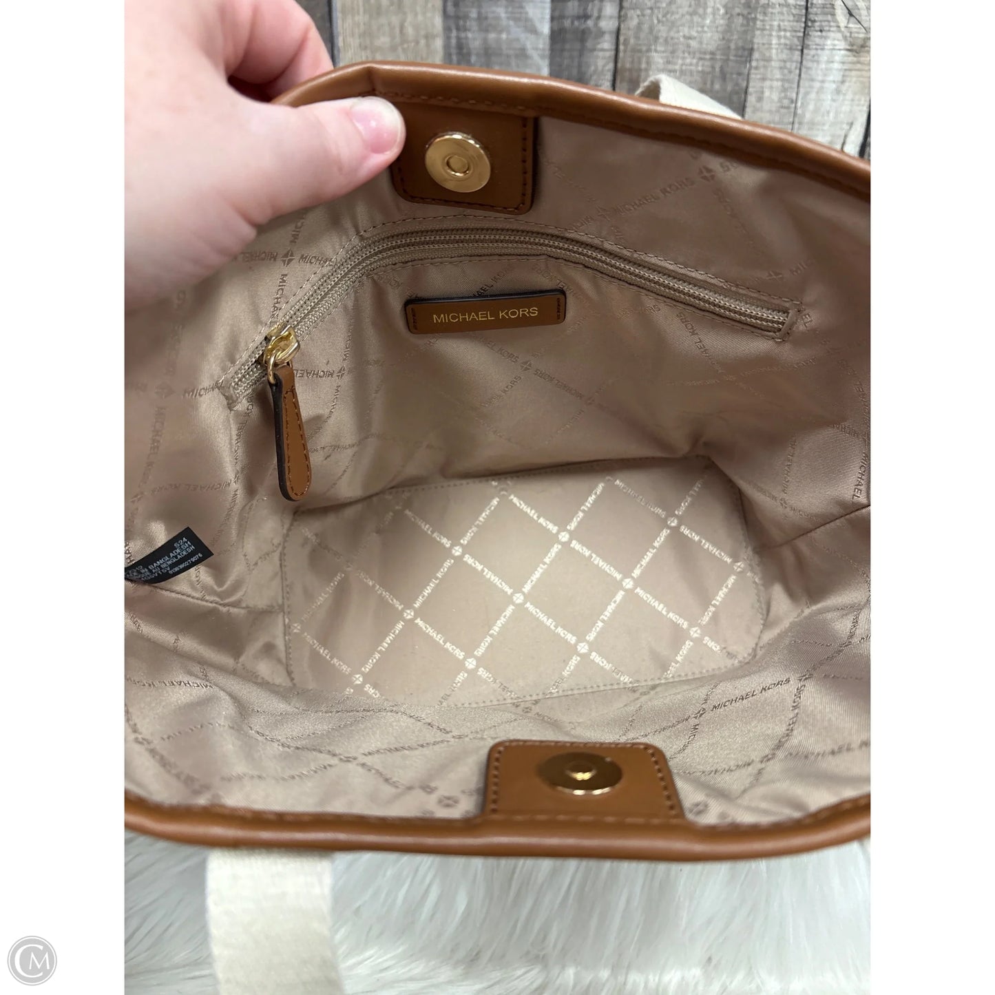 Handbag Designer By Michael Kors, Size: Small