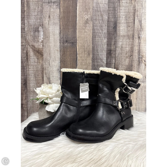 Boots Ankle Heels By Falls Creek In Black, Size: 9.5