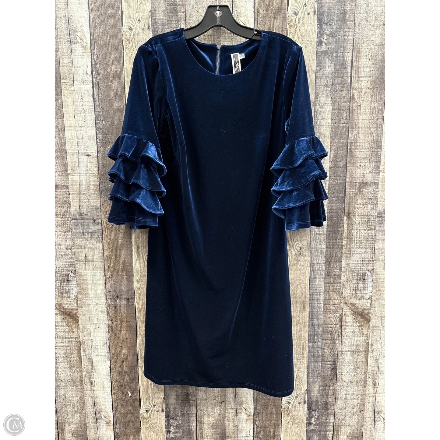 Dress Party Short By Julian Taylor In Blue, Size: L