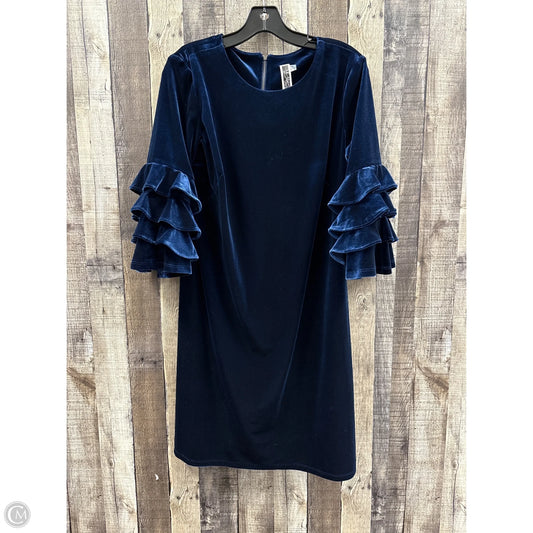 Dress Party Short By Julian Taylor In Blue, Size: L