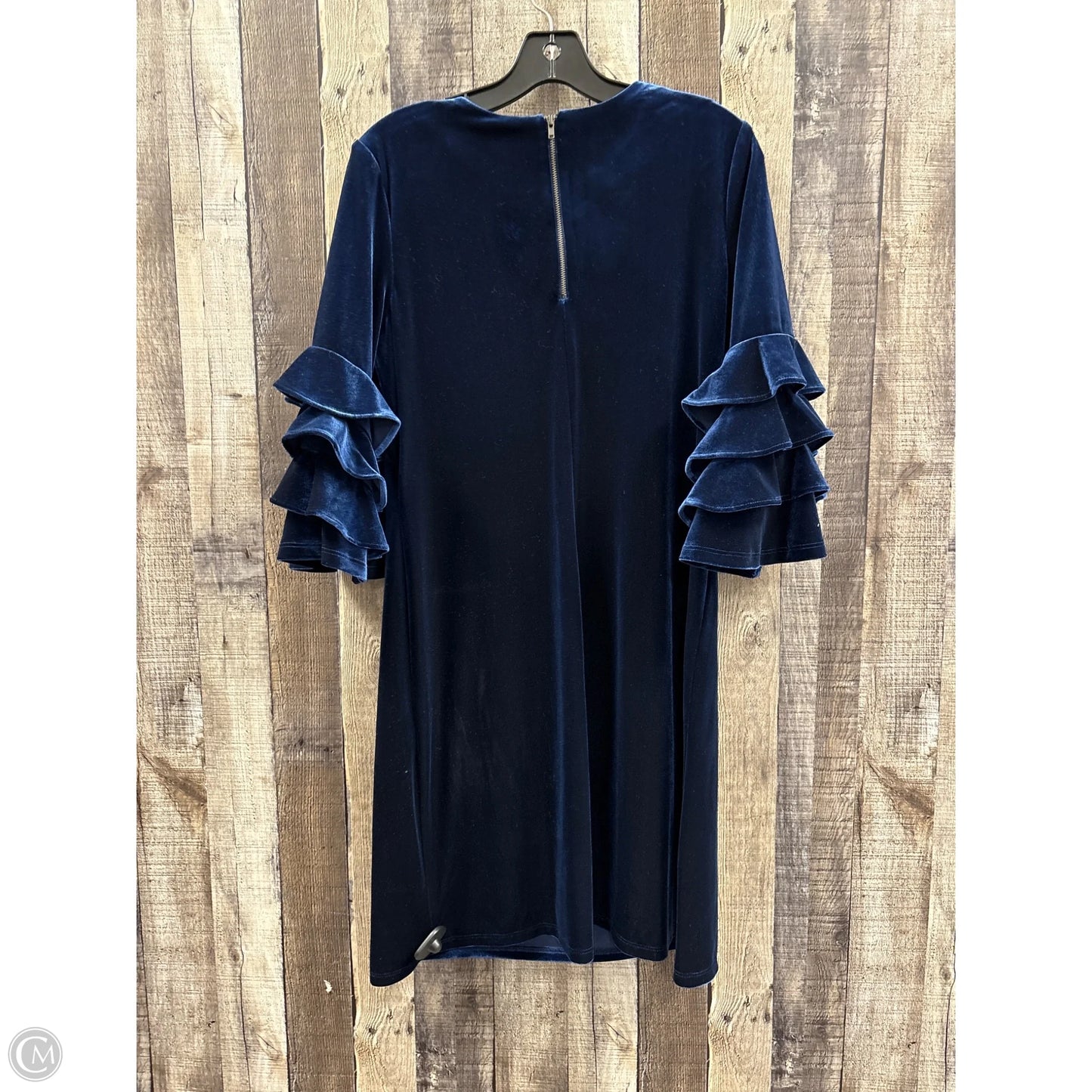 Dress Party Short By Julian Taylor In Blue, Size: L