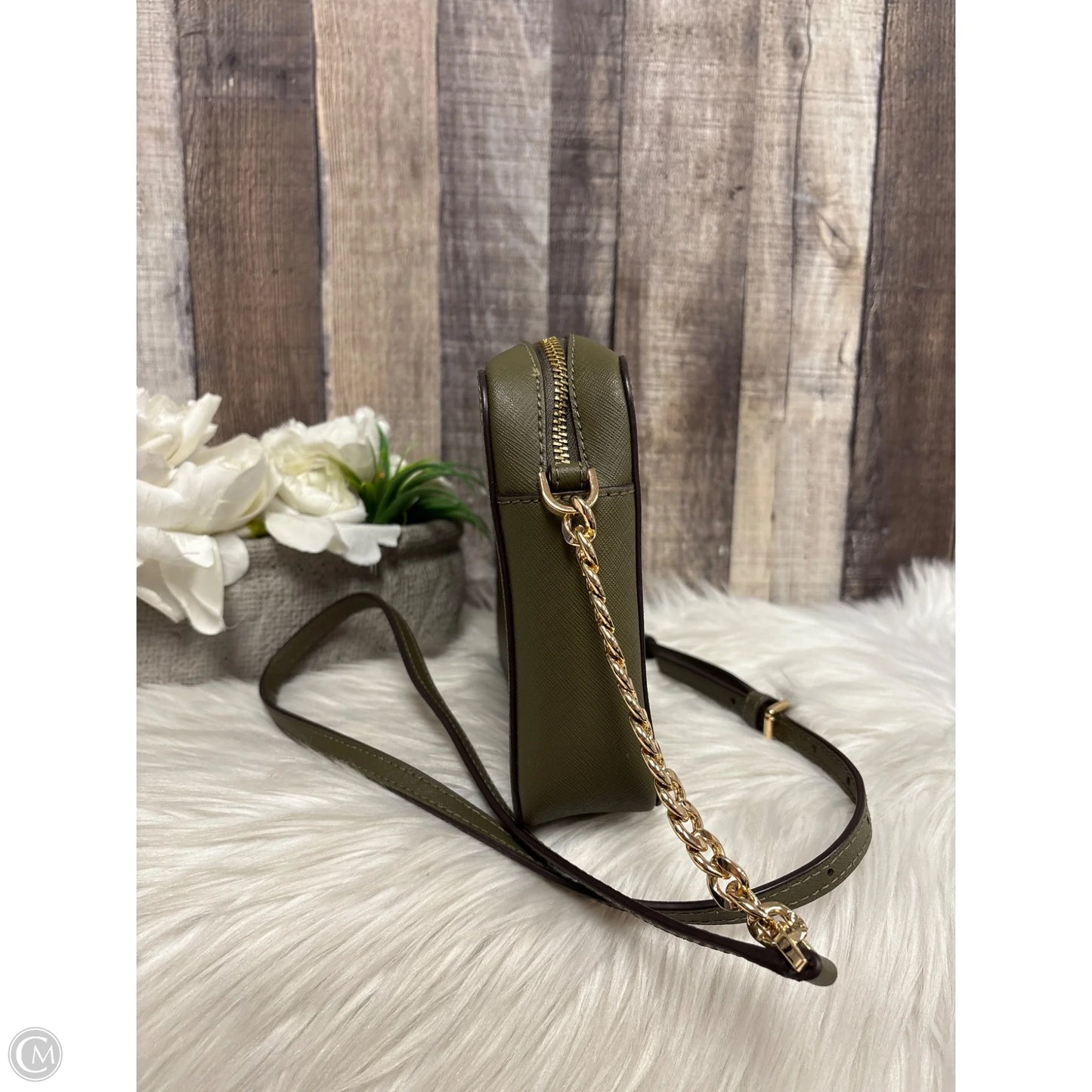 Crossbody Designer By Michael Kors, Size: Medium