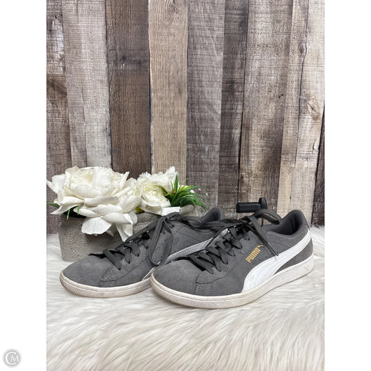 Shoes Athletic By Puma In Grey, Size: 9