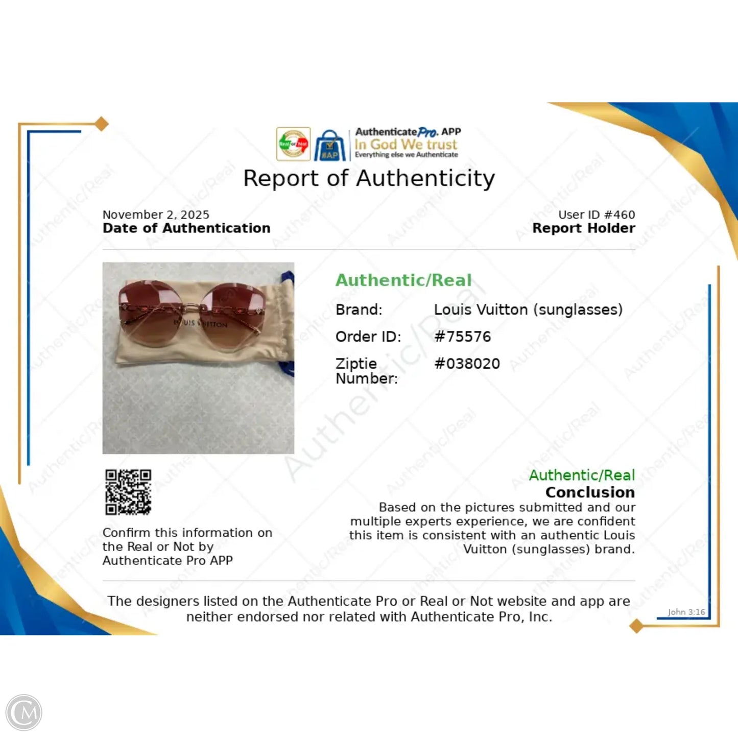 Sunglasses Luxury Designer By Louis Vuitton