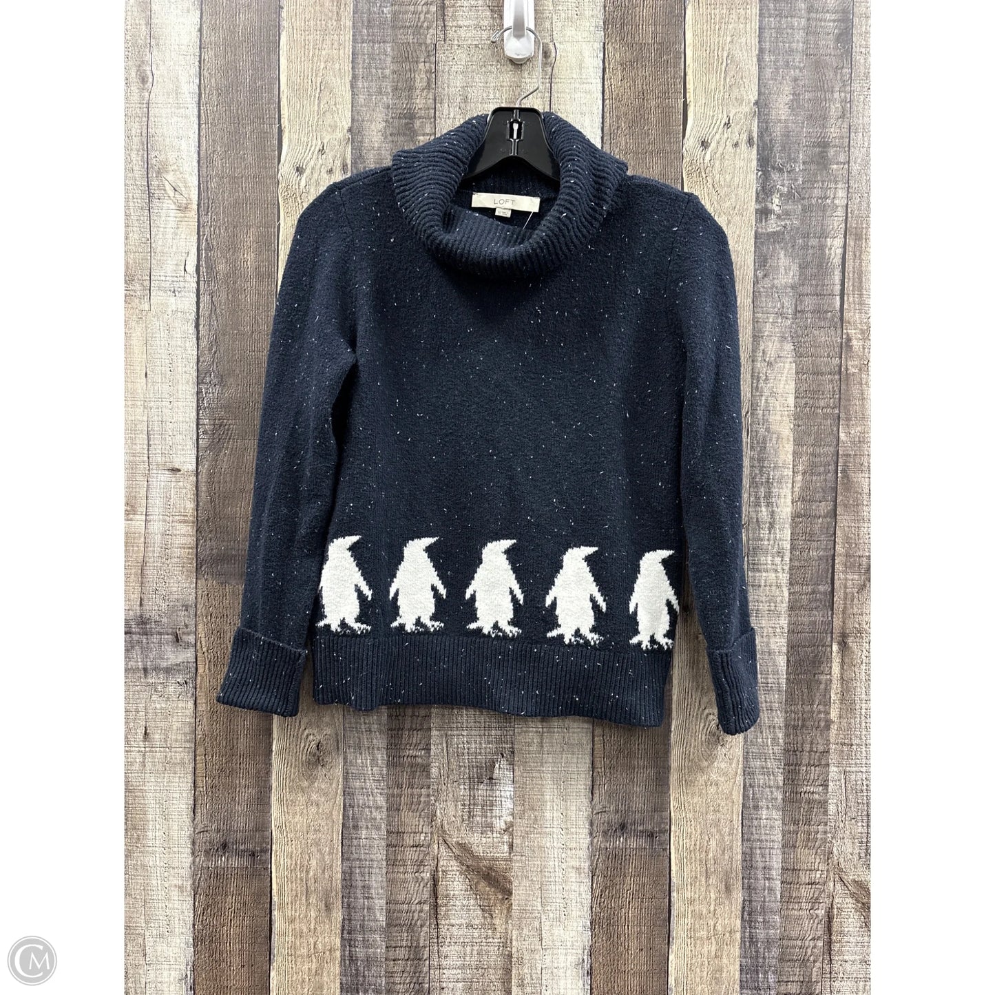 Sweater By Loft In Navy, Size: Xs