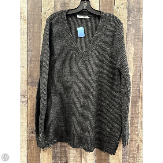 Sweater By Cme In Grey, Size: L