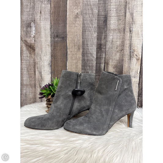 Boots Ankle Heels By Vince Camuto In Grey, Size: 8