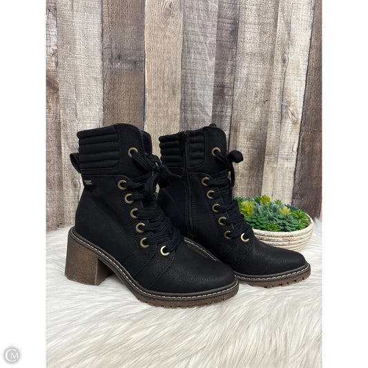 Boots Ankle Heels By Roxy In Black, Size: 7.5