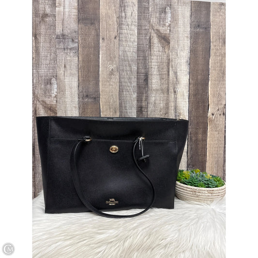 Laptop Bag Designer By Coach, Size: Large