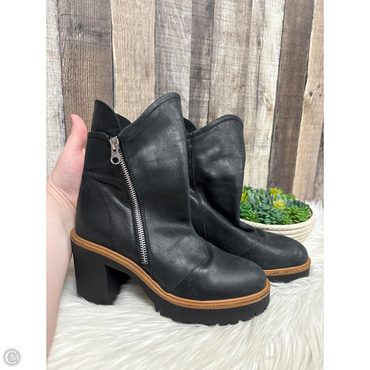 Boots Ankle Heels By Free People In Black, Size: 6.5