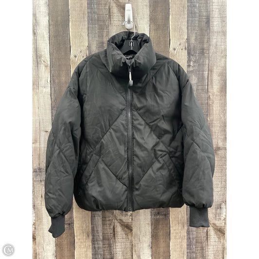 Jacket Puffer & Quilted By Merokeety In Black, Size: S