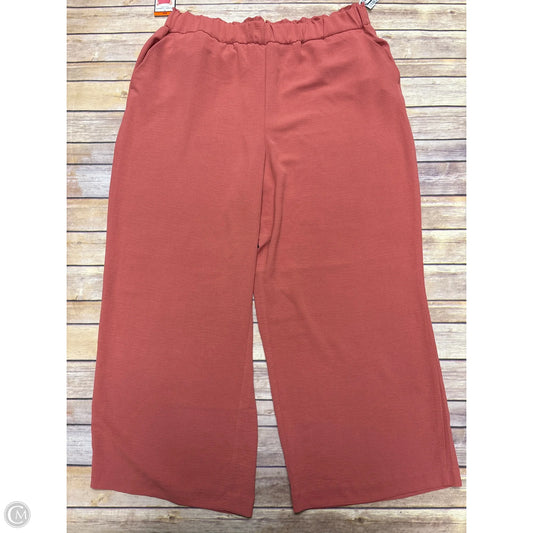 Pants Wide Leg By Hilary Radley In Rose Gold, Size: Xxl