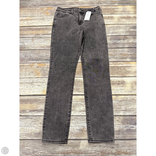 Jeans Straight By Express In Grey, Size: M