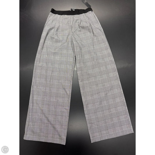 Pants Wide Leg By Cme In Black & White, Size: M